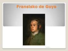 Fransisko de Goya. myppt.ru