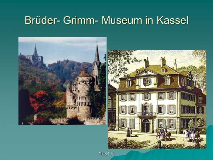 Brüder- Grimm- Museum in Kassel