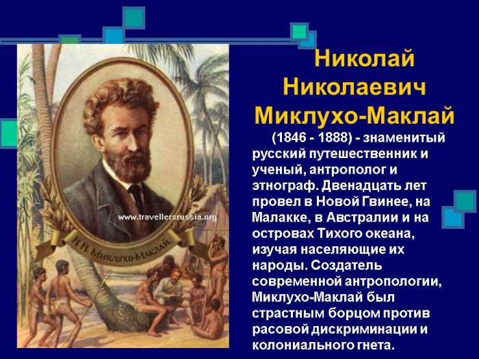 Николай Николаевич Миклухо-Маклай